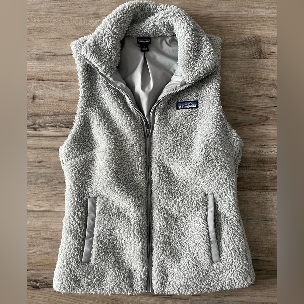 Women's Los Gatos Fleece Vest Small Drifter Light Grey